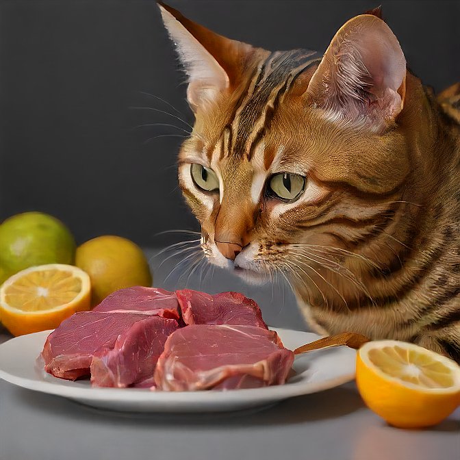 Bengal cats raw diet